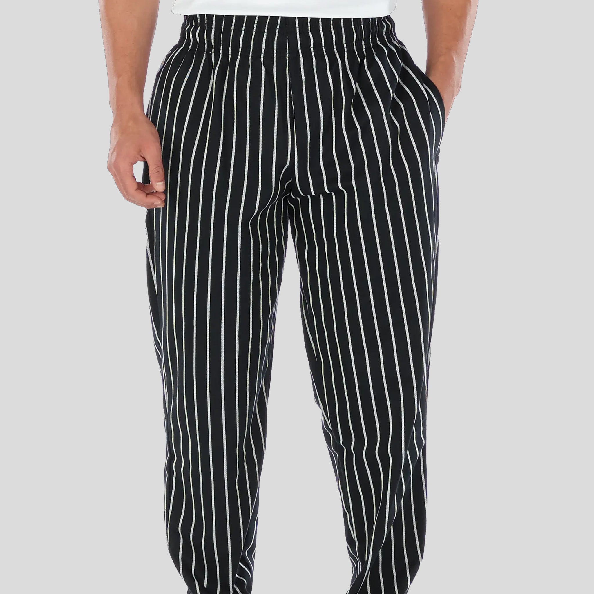 Ultimate Chef Pant | Black Stripe