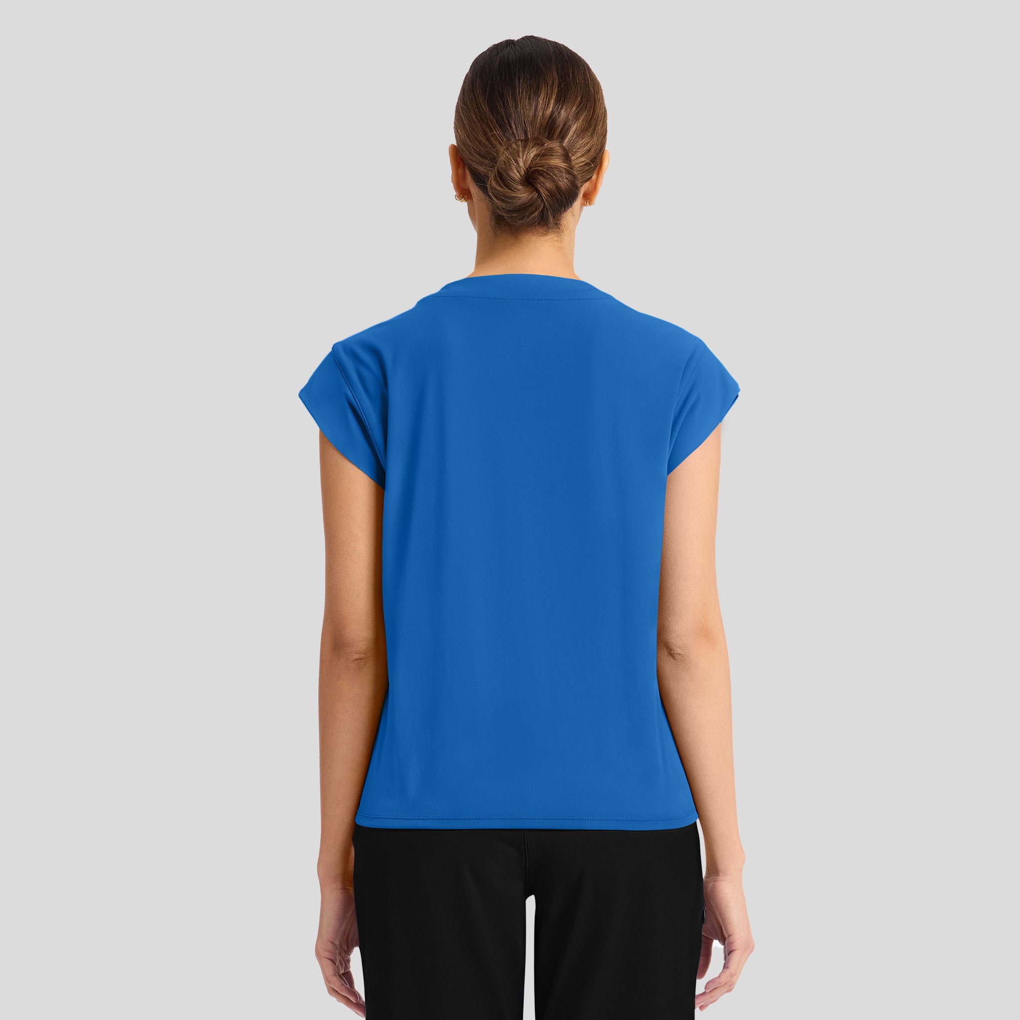 Achieve Crew Neck Scrub Top | Royal