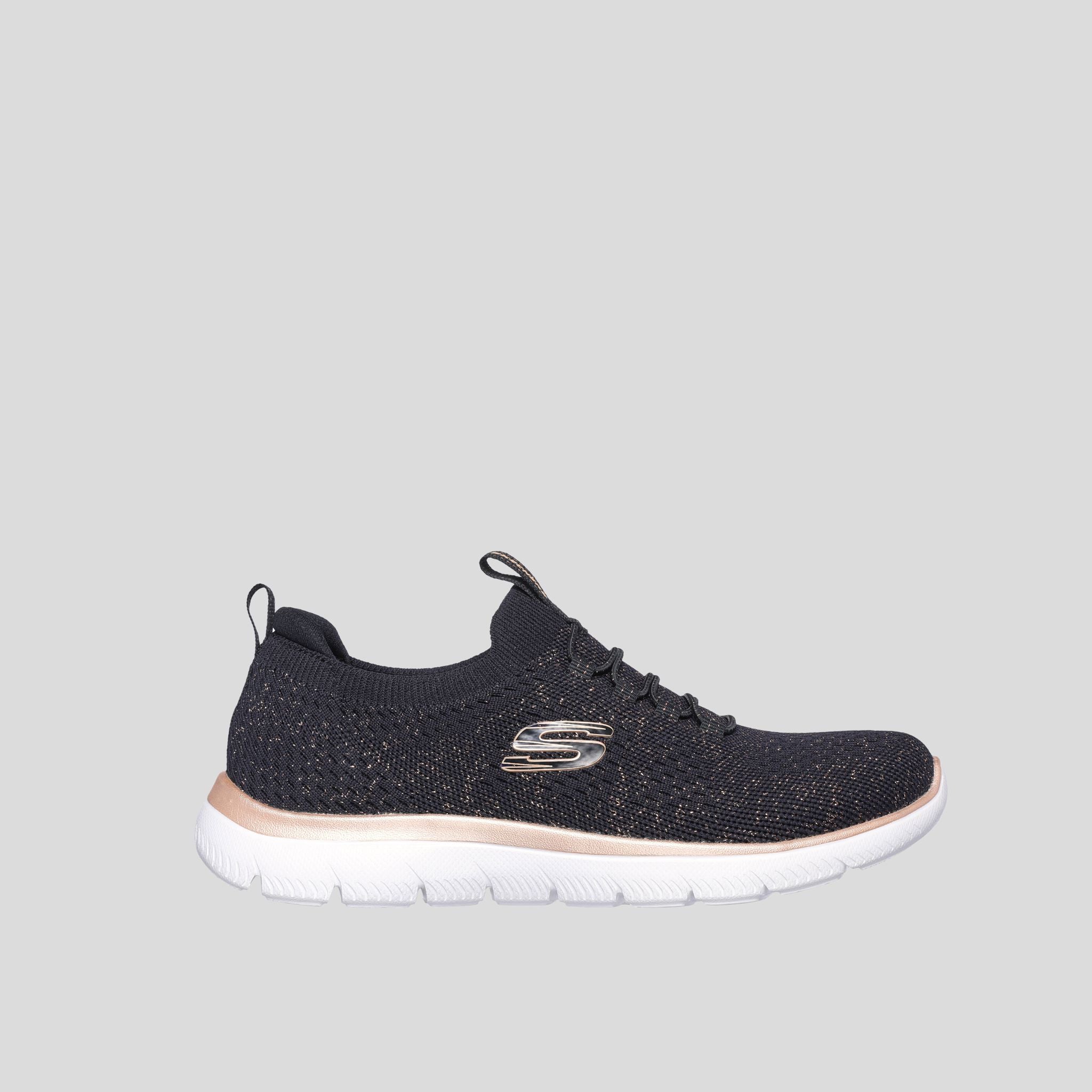 Summits - Pixi Dust | Black/Rose Gold Trim