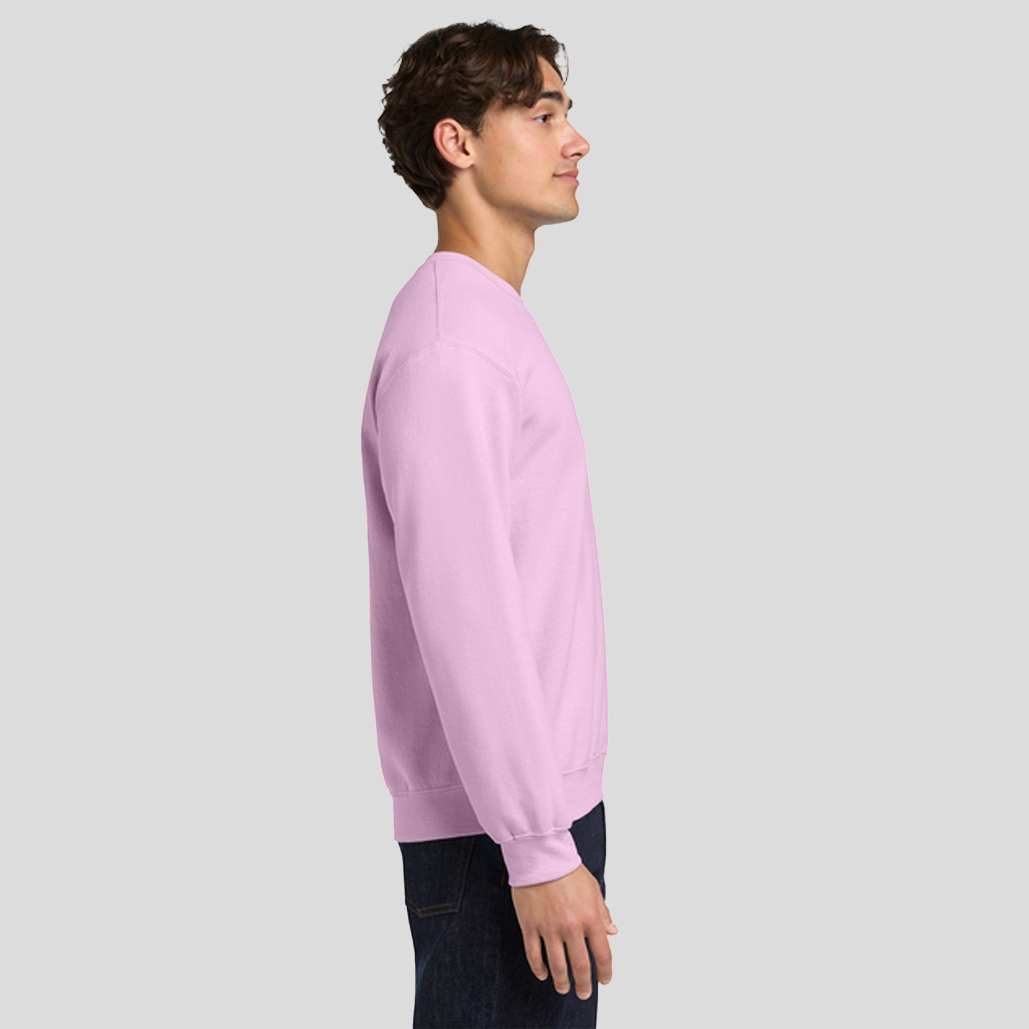 Heavy Blendβ’ Crewneck Sweatshirt | Light Pink