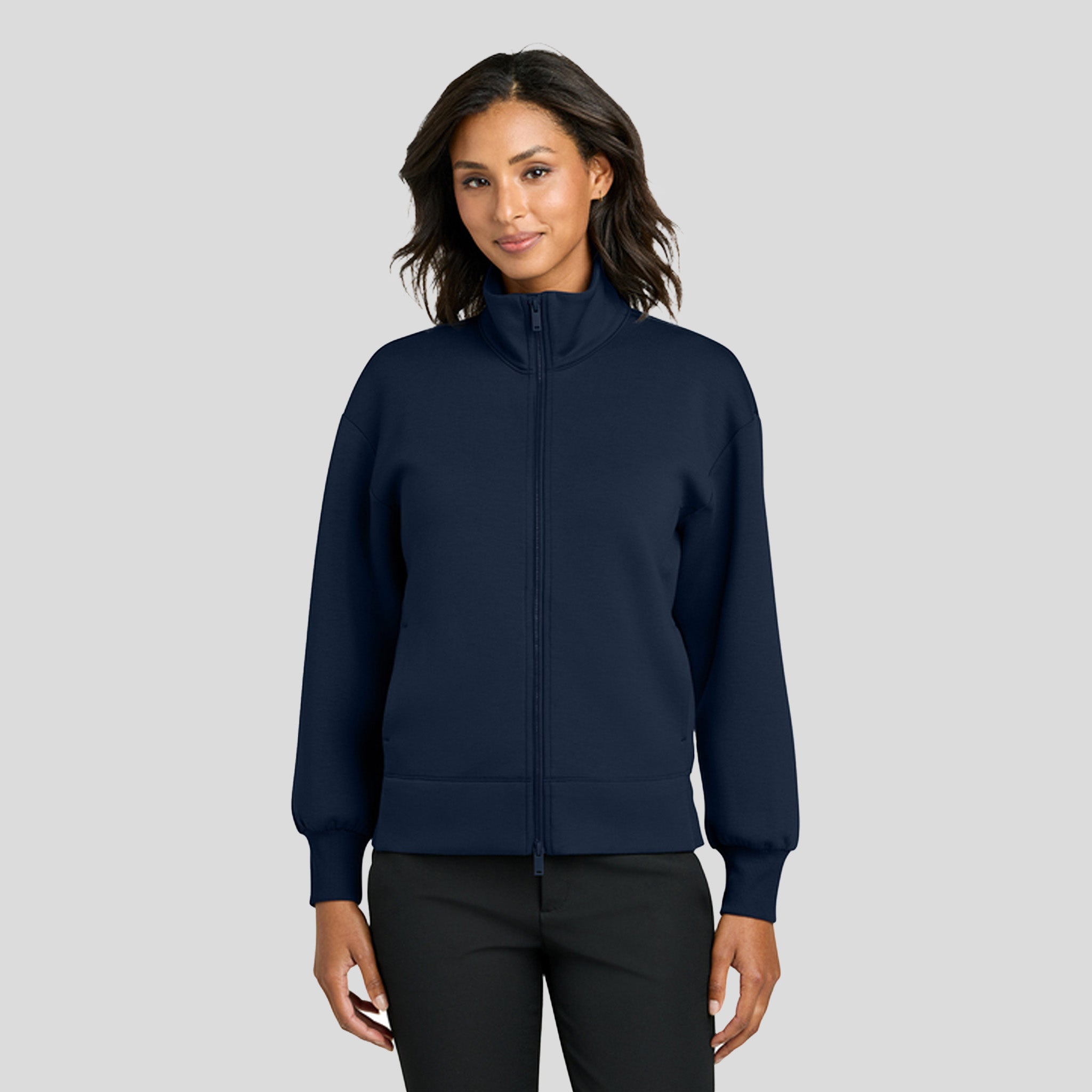 Womenβs Soft Spacer Full-Zip | Night Navy