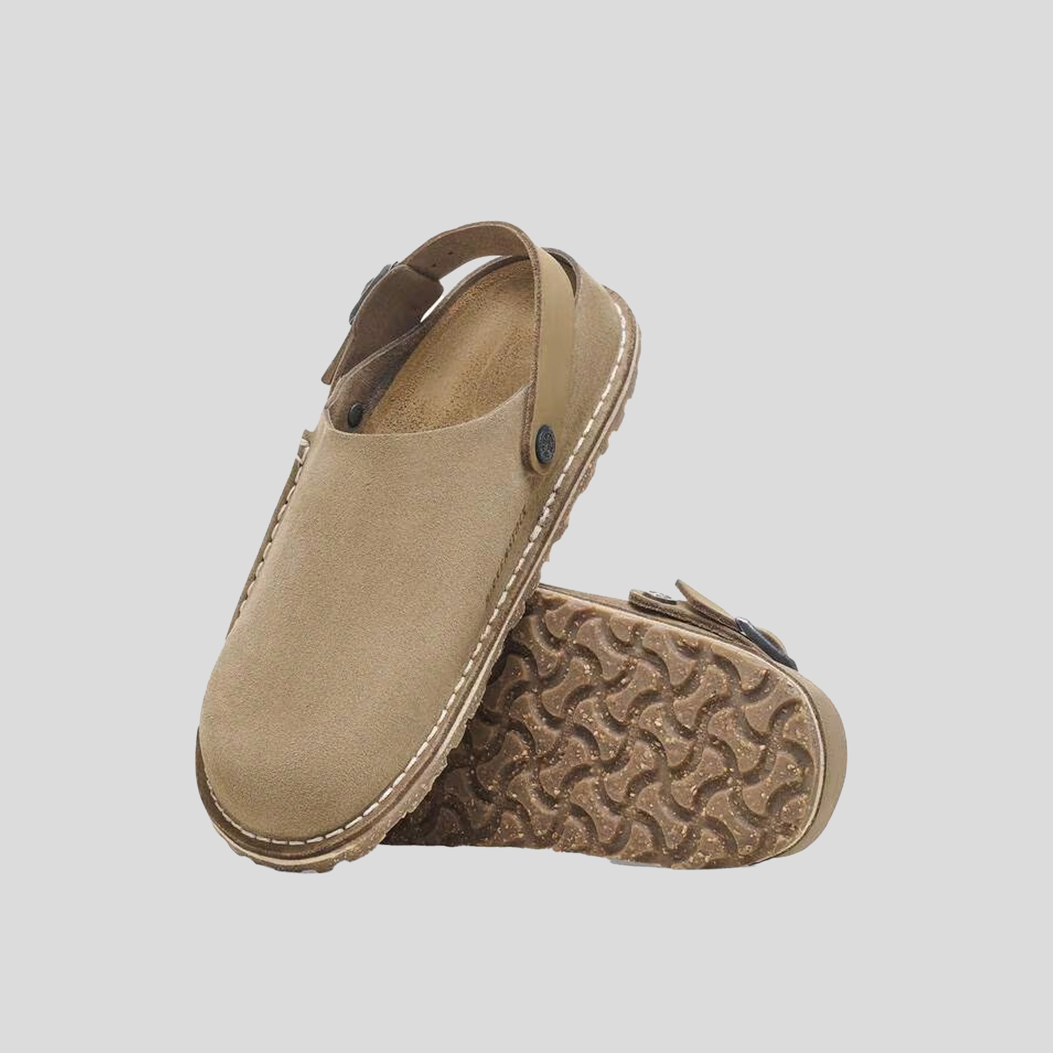 Lutry Premium Suede | Gray Taupe