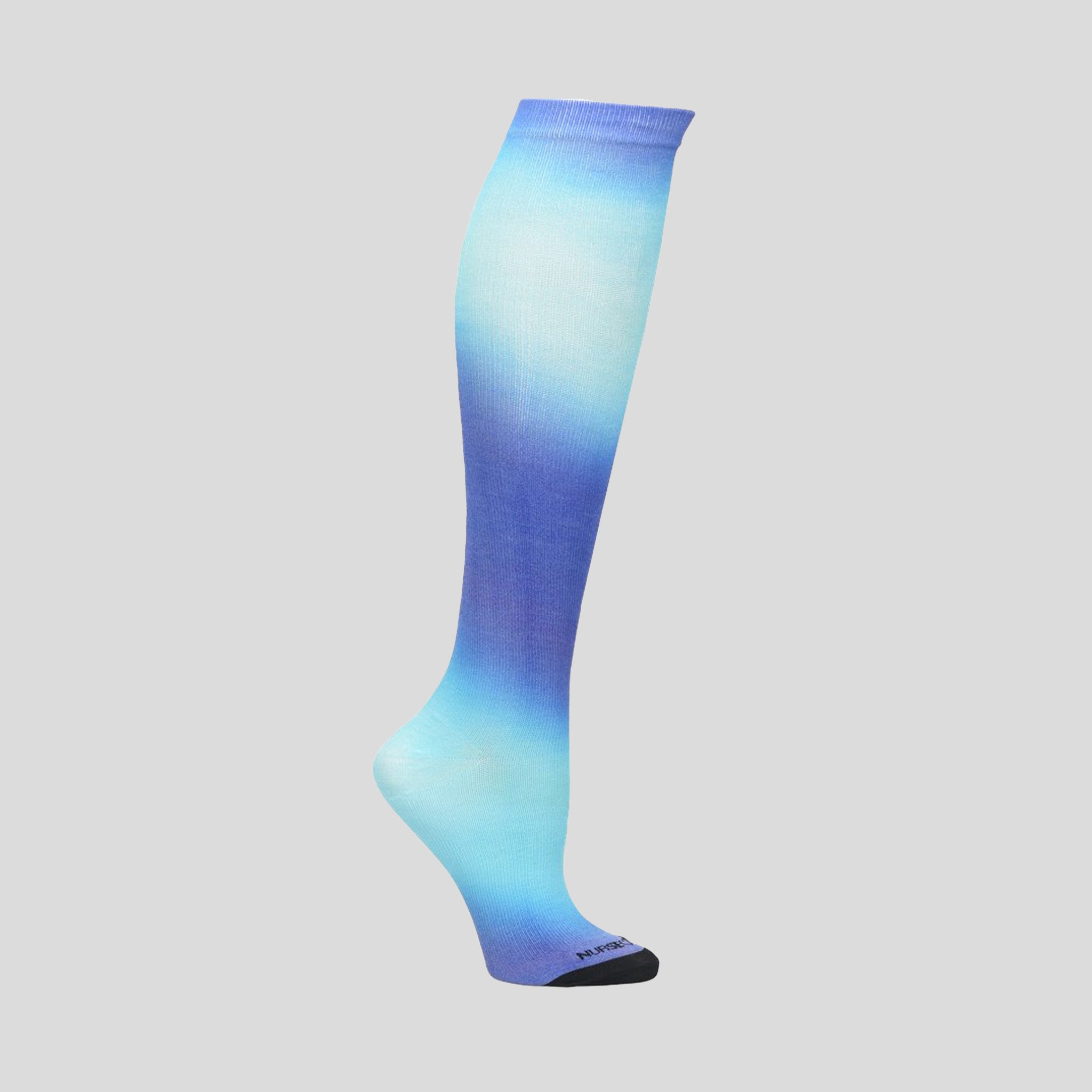 Compression Socks 360 |  Aurora Lights Blue