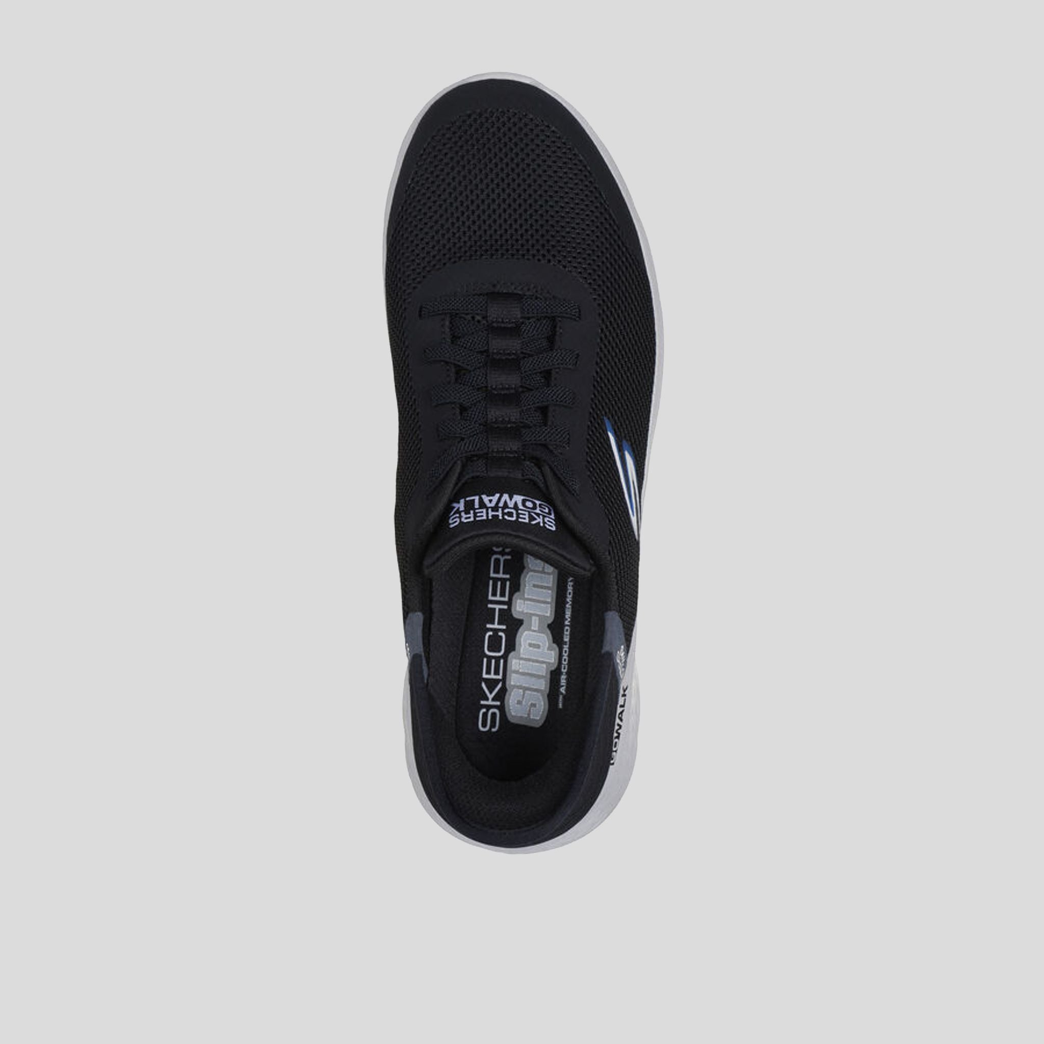Skechers Slip-ins: GO WALK Flex - Hands Up | Black/Gray